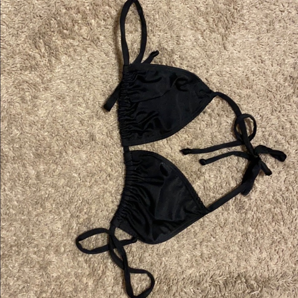 non padded bathing suit top. NEVER WORN BEFORE